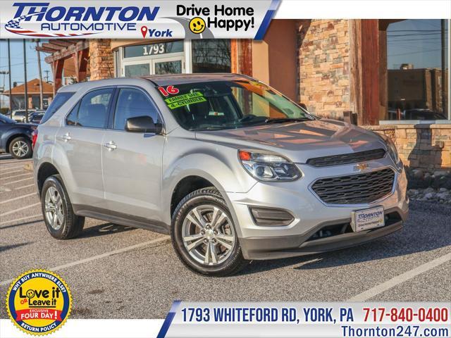 used 2016 Chevrolet Equinox car, priced at $13,950