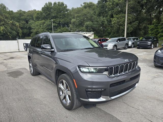 used 2021 Jeep Grand Cherokee L car, priced at $23,600