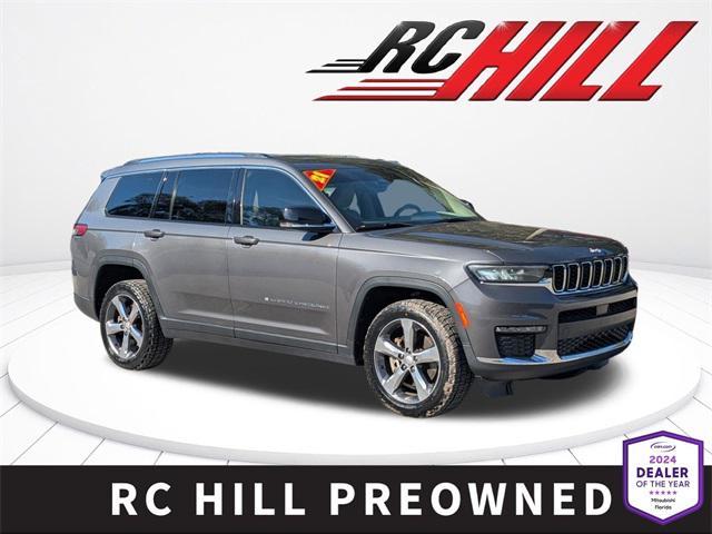 used 2021 Jeep Grand Cherokee L car, priced at $23,600