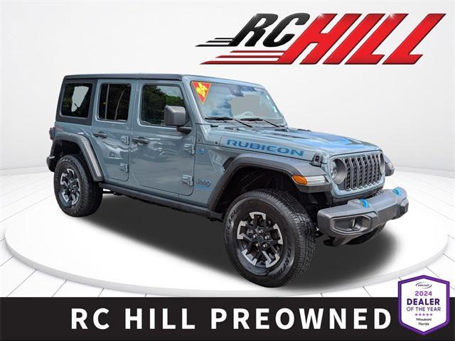 used 2024 Jeep Wrangler 4xe car, priced at $33,700