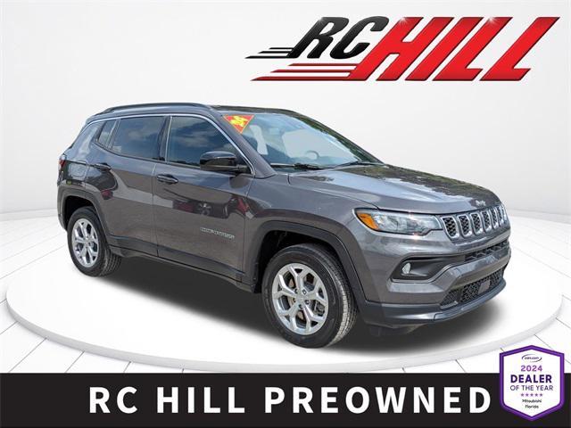used 2024 Jeep Compass car, priced at $20,800