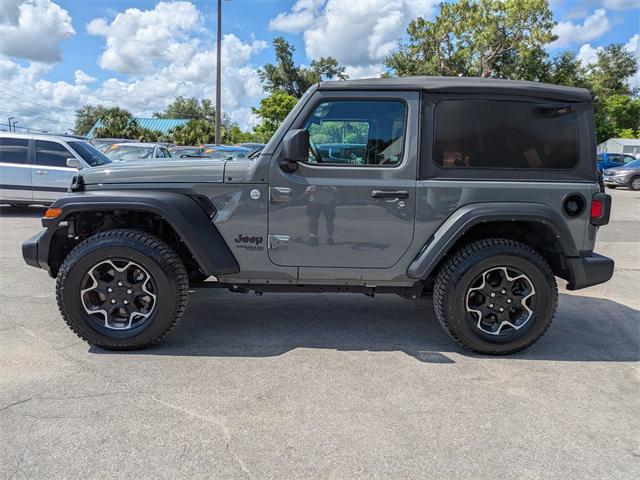 used 2021 Jeep Wrangler car, priced at $26,693