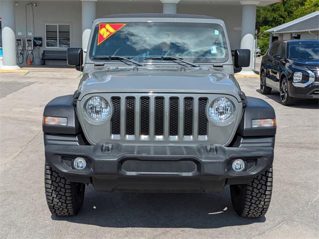 used 2021 Jeep Wrangler car, priced at $26,693