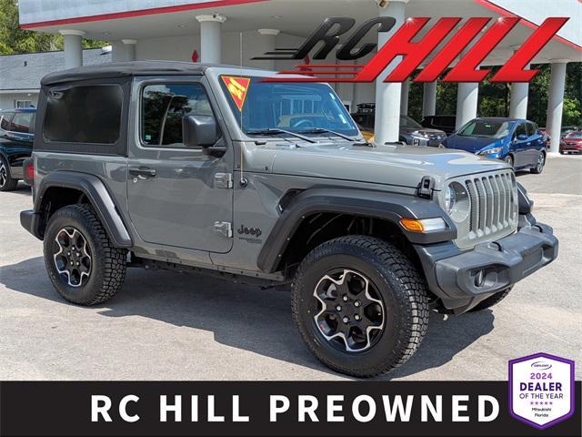 used 2021 Jeep Wrangler car, priced at $26,693