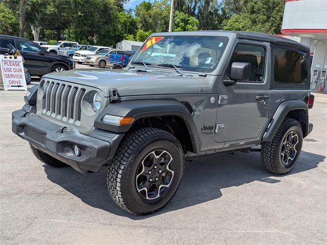 used 2021 Jeep Wrangler car, priced at $26,693