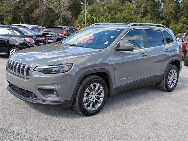 used 2021 Jeep Cherokee car, priced at $19,852