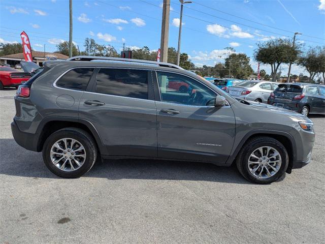 used 2021 Jeep Cherokee car, priced at $19,852