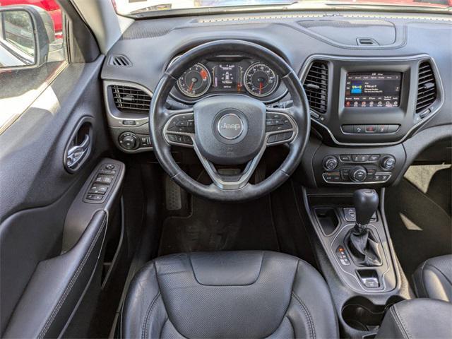 used 2021 Jeep Cherokee car, priced at $19,852