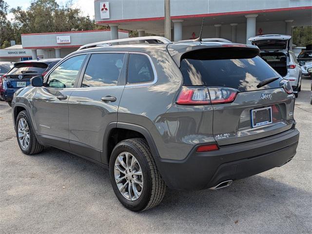 used 2021 Jeep Cherokee car, priced at $19,852