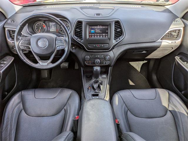 used 2021 Jeep Cherokee car, priced at $19,852