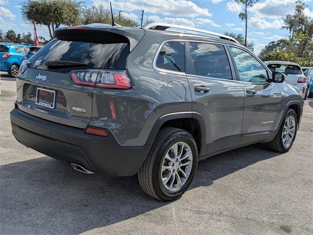 used 2021 Jeep Cherokee car, priced at $19,852