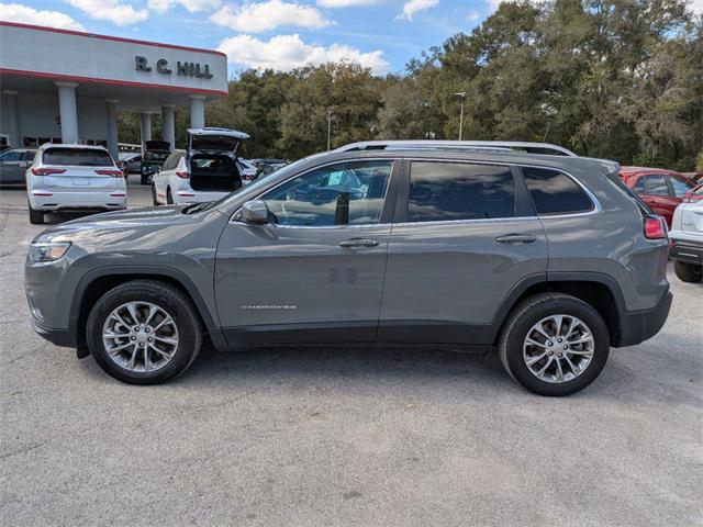 used 2021 Jeep Cherokee car, priced at $19,852