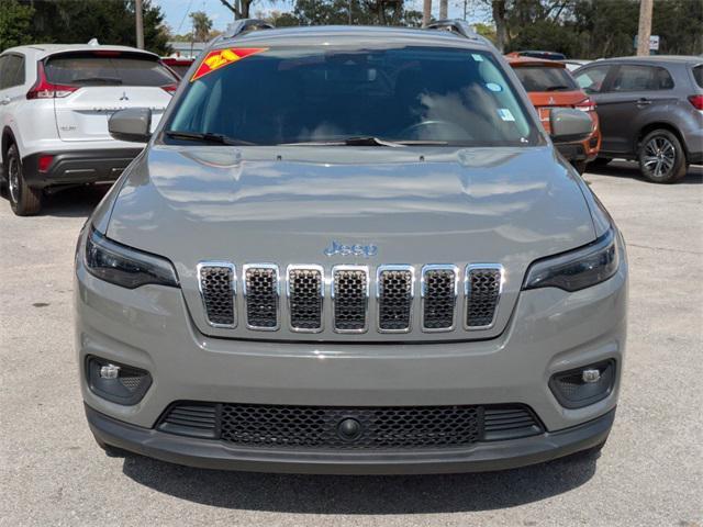 used 2021 Jeep Cherokee car, priced at $19,852