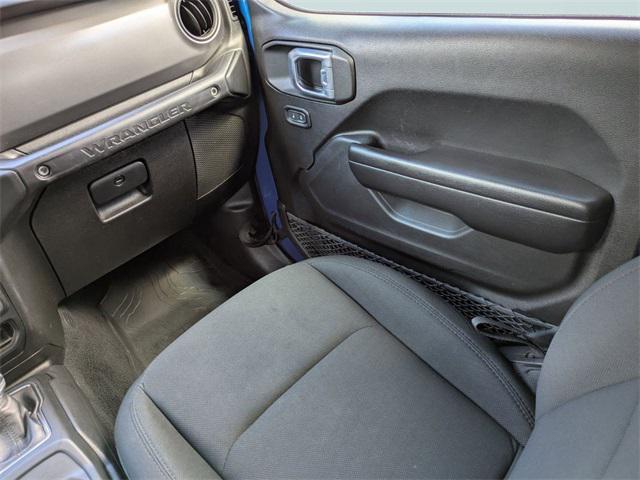 used 2021 Jeep Wrangler car, priced at $25,000