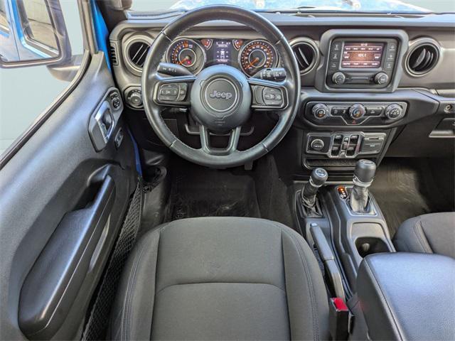 used 2021 Jeep Wrangler car, priced at $25,000