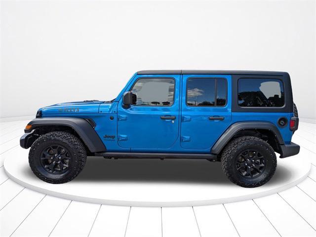 used 2021 Jeep Wrangler car, priced at $25,000