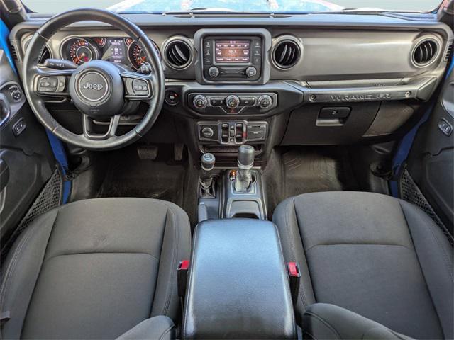 used 2021 Jeep Wrangler car, priced at $25,000