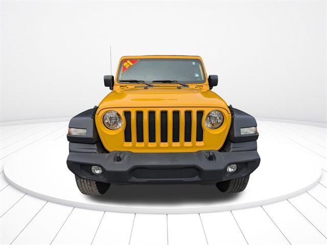 used 2021 Jeep Wrangler car, priced at $21,900