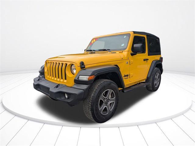 used 2021 Jeep Wrangler car, priced at $21,900