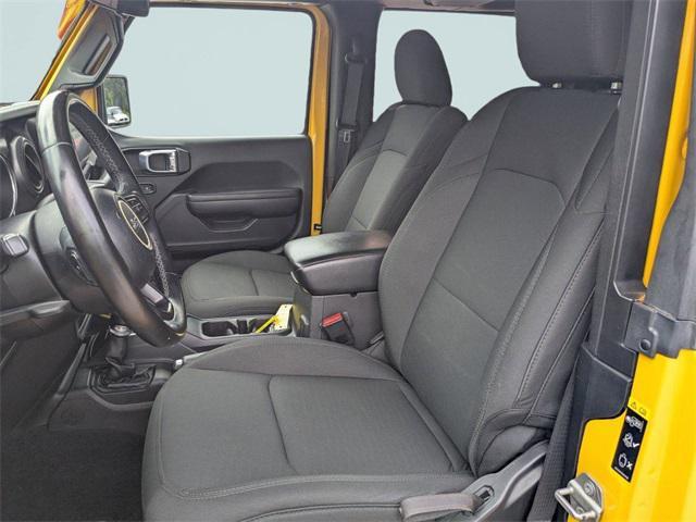 used 2021 Jeep Wrangler car, priced at $21,900