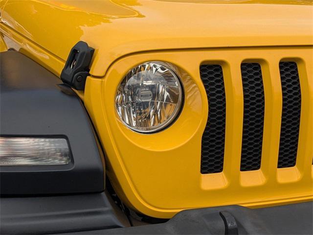 used 2021 Jeep Wrangler car, priced at $21,900