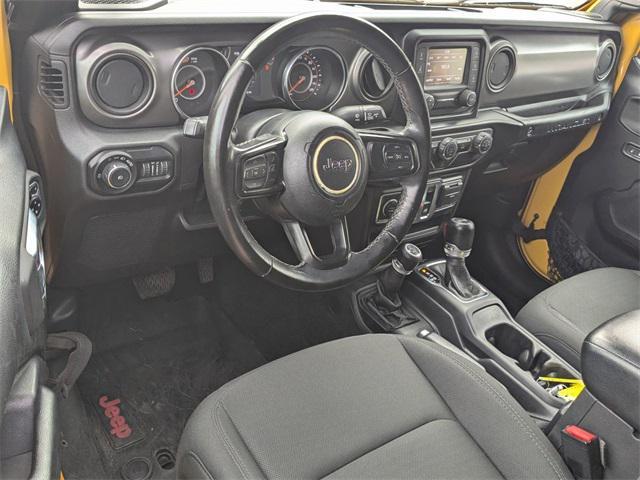used 2021 Jeep Wrangler car, priced at $21,900