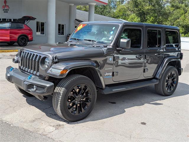 used 2022 Jeep Wrangler Unlimited 4xe car, priced at $31,200