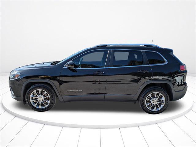 used 2021 Jeep Cherokee car, priced at $17,500