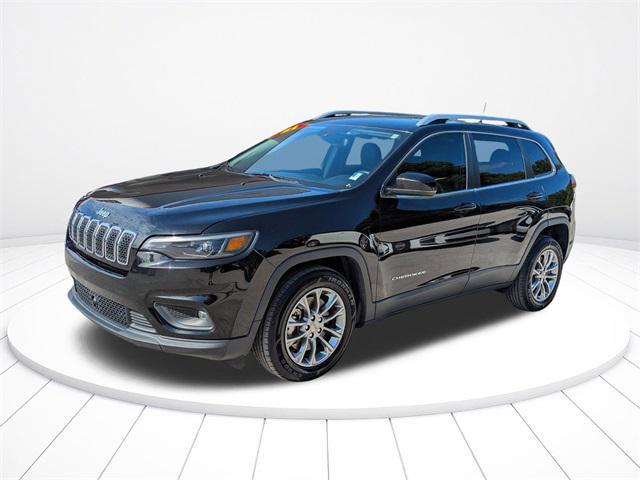 used 2021 Jeep Cherokee car, priced at $17,500
