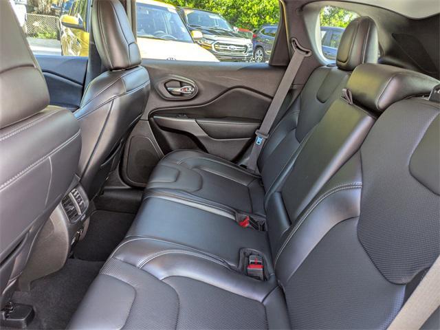 used 2021 Jeep Cherokee car, priced at $17,500