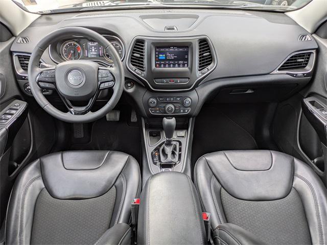 used 2021 Jeep Cherokee car, priced at $16,600