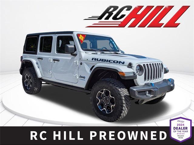 used 2022 Jeep Wrangler Unlimited 4xe car, priced at $32,000