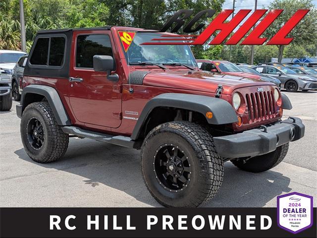 used 2010 Jeep Wrangler car, priced at $13,176