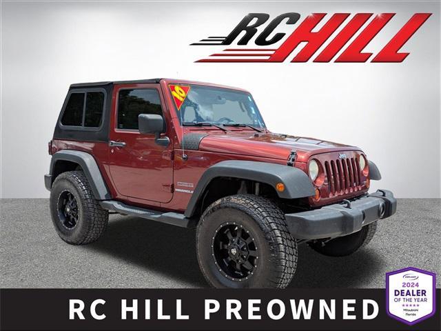used 2010 Jeep Wrangler car, priced at $13,176