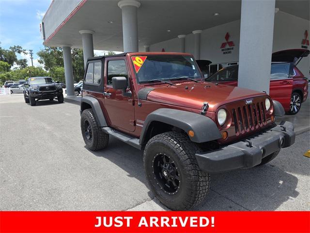used 2010 Jeep Wrangler car, priced at $13,176