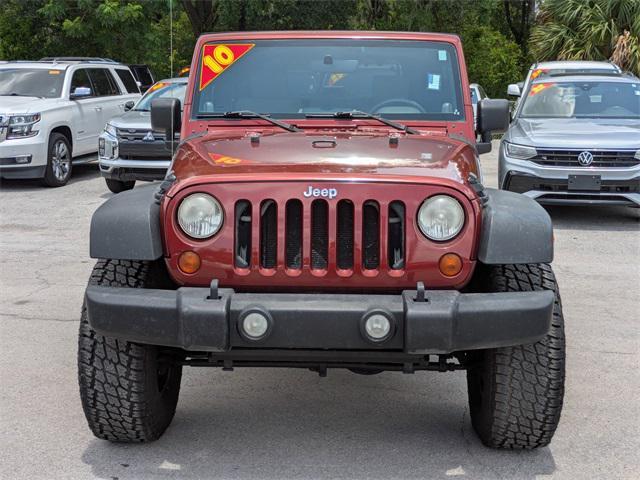 used 2010 Jeep Wrangler car, priced at $13,176
