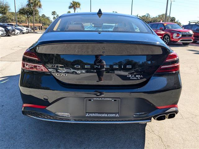 used 2022 Genesis G70 car, priced at $24,443