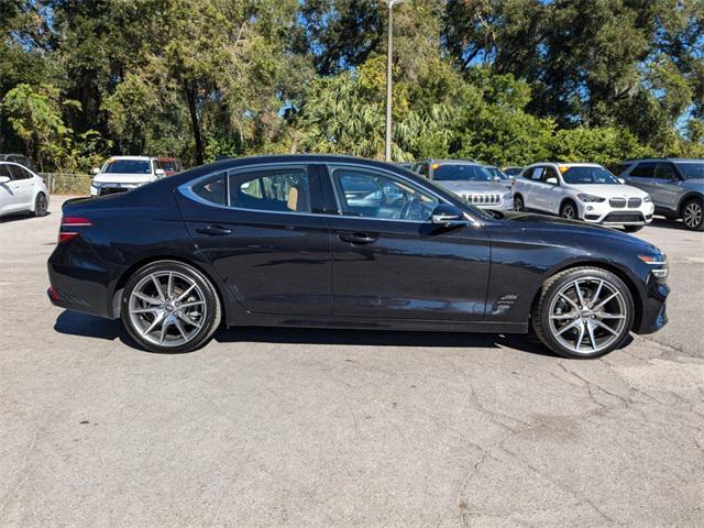 used 2022 Genesis G70 car, priced at $24,443