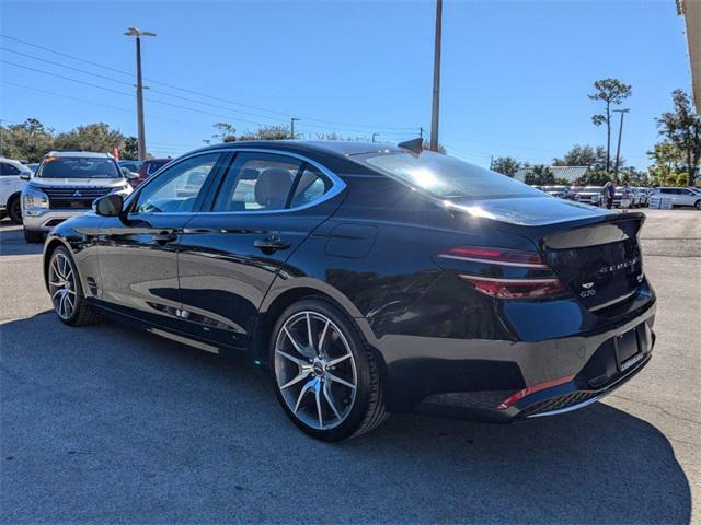 used 2022 Genesis G70 car, priced at $24,443