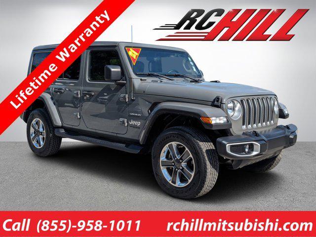 used 2021 Jeep Wrangler Unlimited car, priced at $37,378