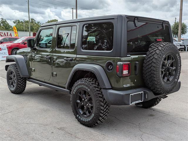 used 2021 Jeep Wrangler Unlimited car, priced at $29,326