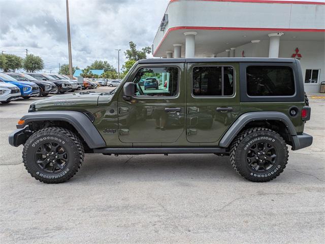 used 2021 Jeep Wrangler Unlimited car, priced at $29,326
