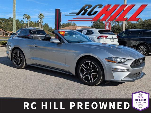 used 2021 Ford Mustang car, priced at $19,492