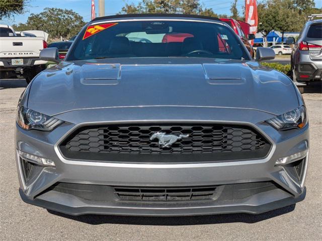 used 2021 Ford Mustang car, priced at $19,492