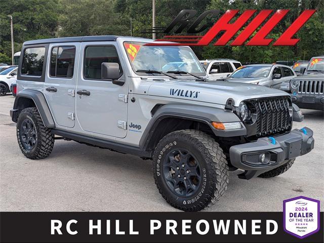 used 2023 Jeep Wrangler 4xe car, priced at $32,490