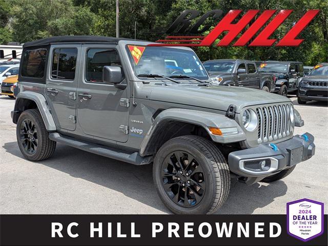 used 2023 Jeep Wrangler 4xe car, priced at $30,486