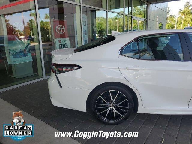 used 2023 Toyota Camry Hybrid car, priced at $29,483