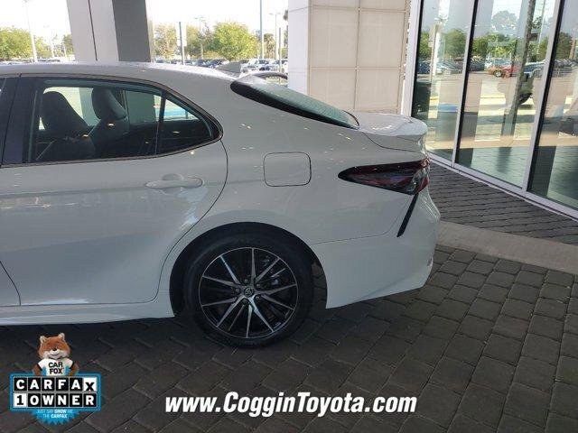 used 2023 Toyota Camry Hybrid car, priced at $30,682