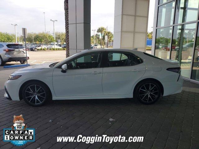 used 2023 Toyota Camry Hybrid car, priced at $30,682