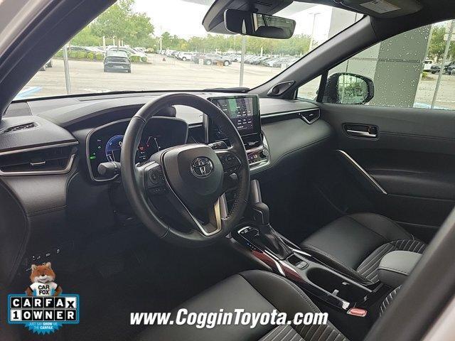 used 2023 Toyota Corolla Cross Hybrid car, priced at $33,982